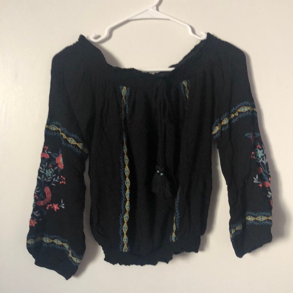 Off the Shoulder Long Sleeve